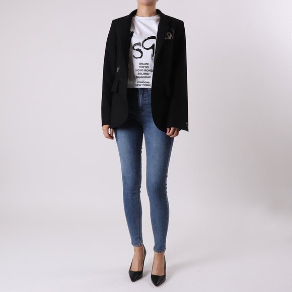 NWT - Zadig & Voltaire Very Multi Jacket BLACK 💕 - Picture 5 of 12